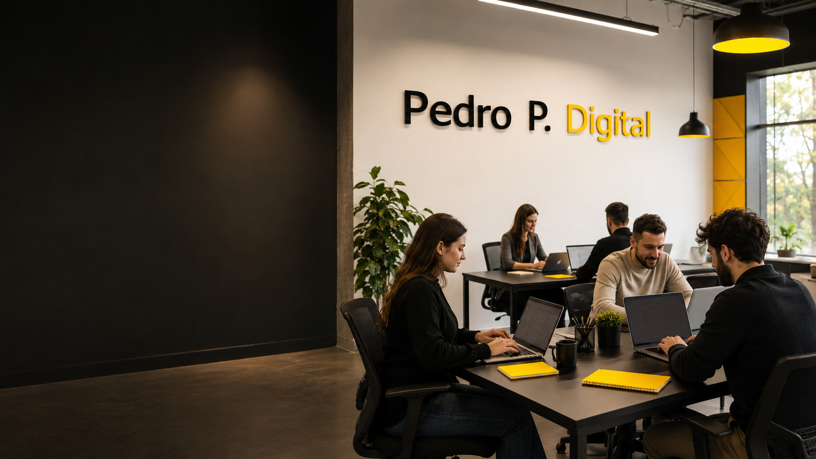 Equipo trabajando en la optimización SEO de un sitio web